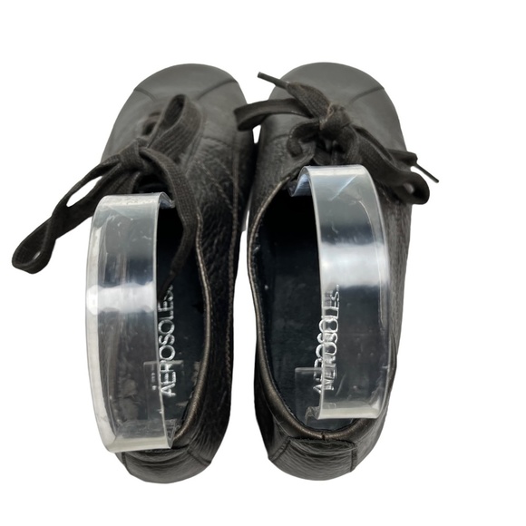 AEROSOLES TOY SOLDIER Metallic Bronze Genuine Leather Sneakers Casual Shoes 5 M - Picture 7 of 16